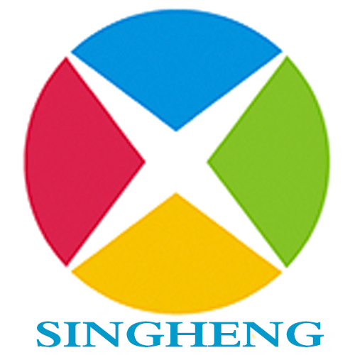A colorful circular logo with four quarters in blue, red, green, and yellow, intersected by a white x, with the word 