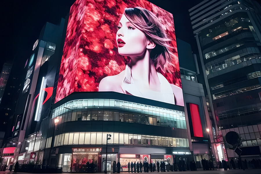 shopping mall outdoor led display 1