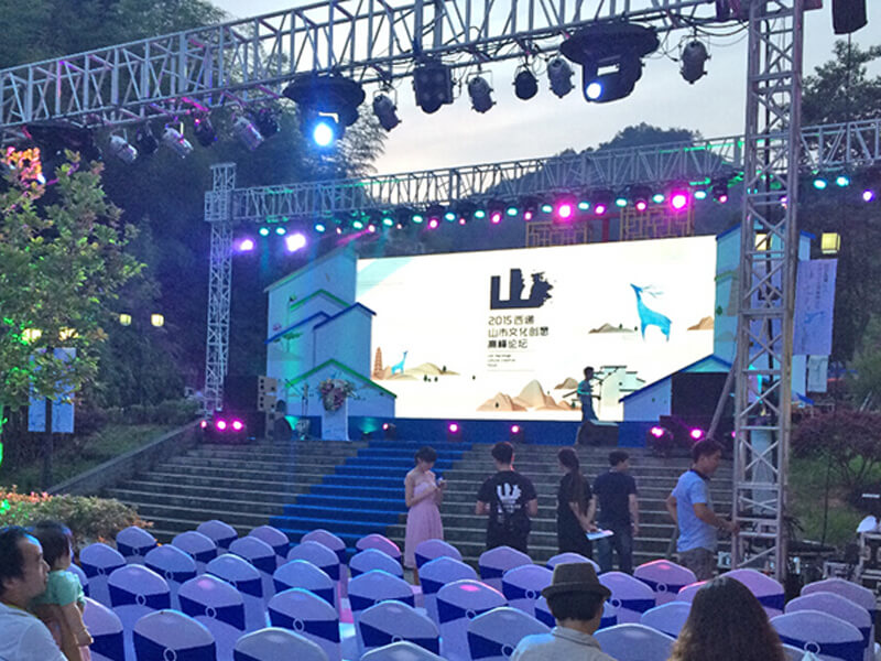 500X500 rental led display hard connection 1