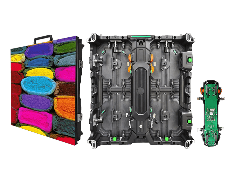 500X500 rental led display hard connection