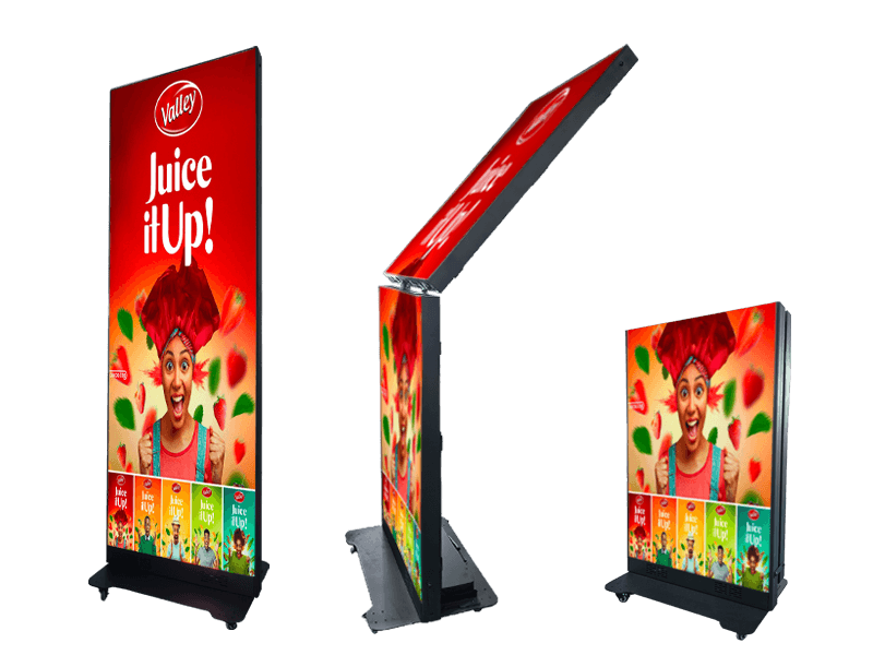 foldable LED totem foldable LED totem