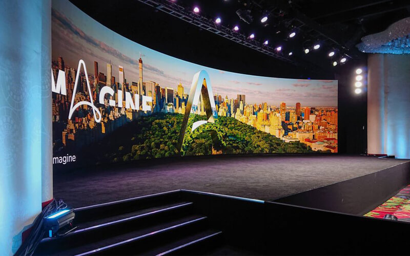 flexible rental led display 2