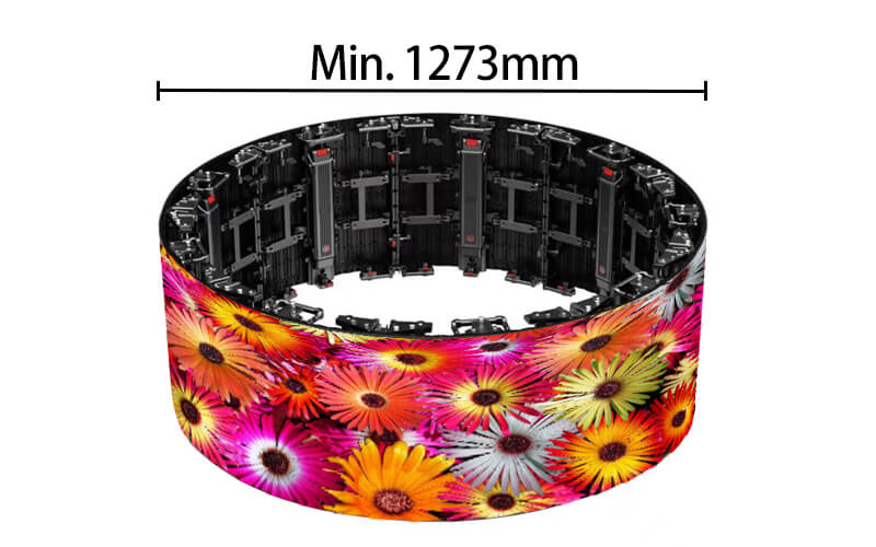 flexible rental led display 5