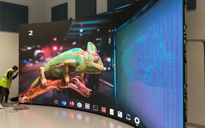 flexible rental led display